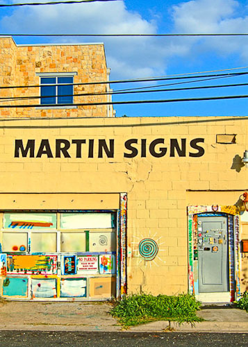 Martin's Signs Off by Jann Alexander © 2013