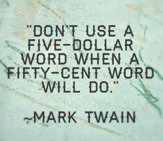 Mark Twain Quote | Design ©2014 JannAlexander.com