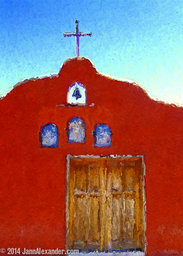 Mission Mexico Photo Painting by Jann Alexander ©2014